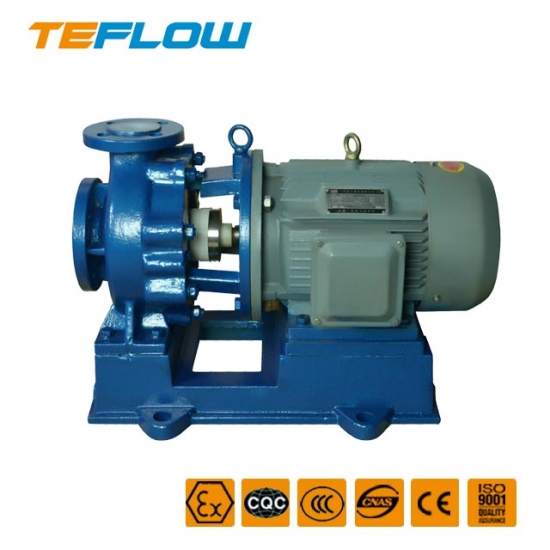 Fluorine plastic centrifugal pump
