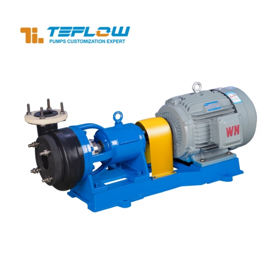 bomba centrífuga fluoroplástica